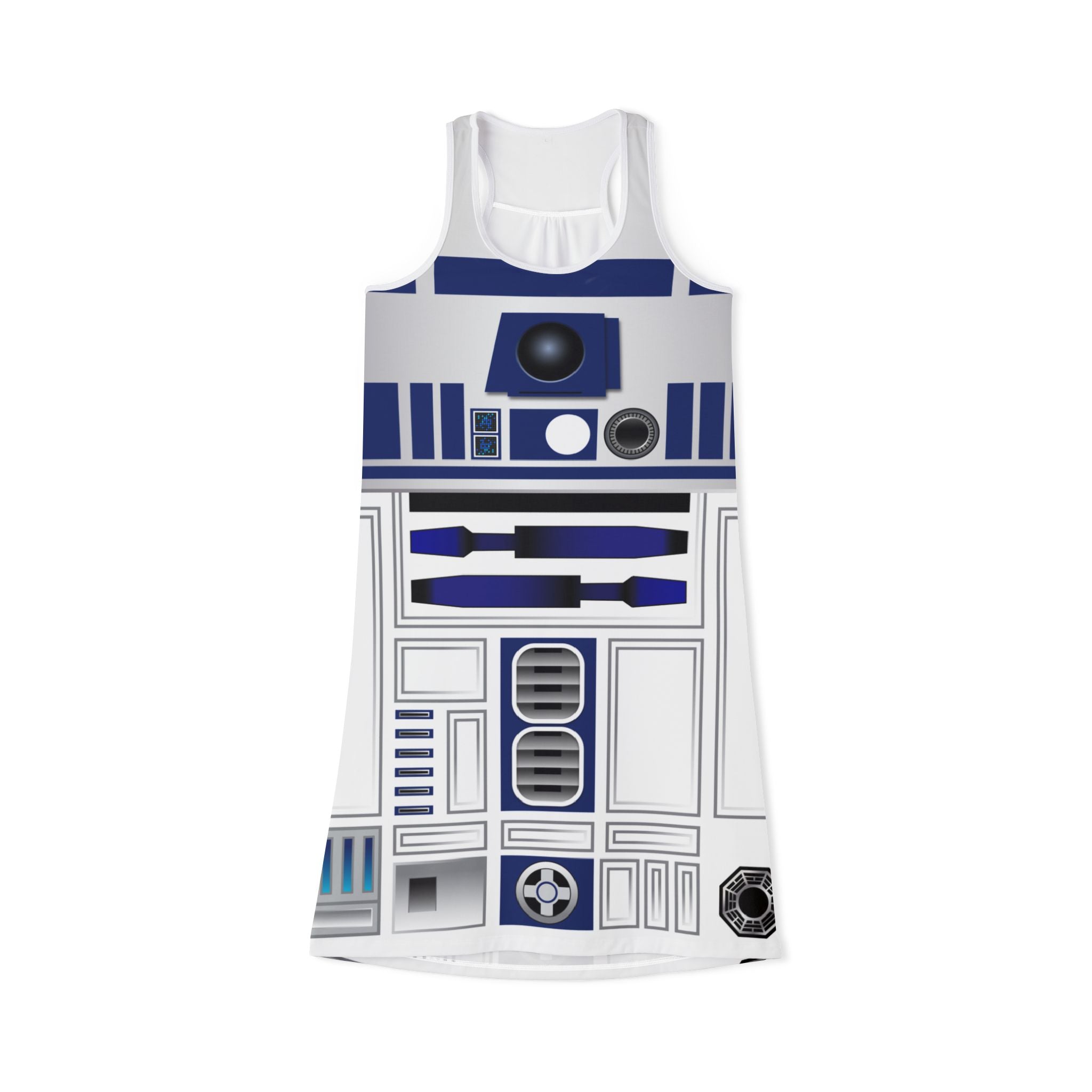 Astro Robot Racerback Dress