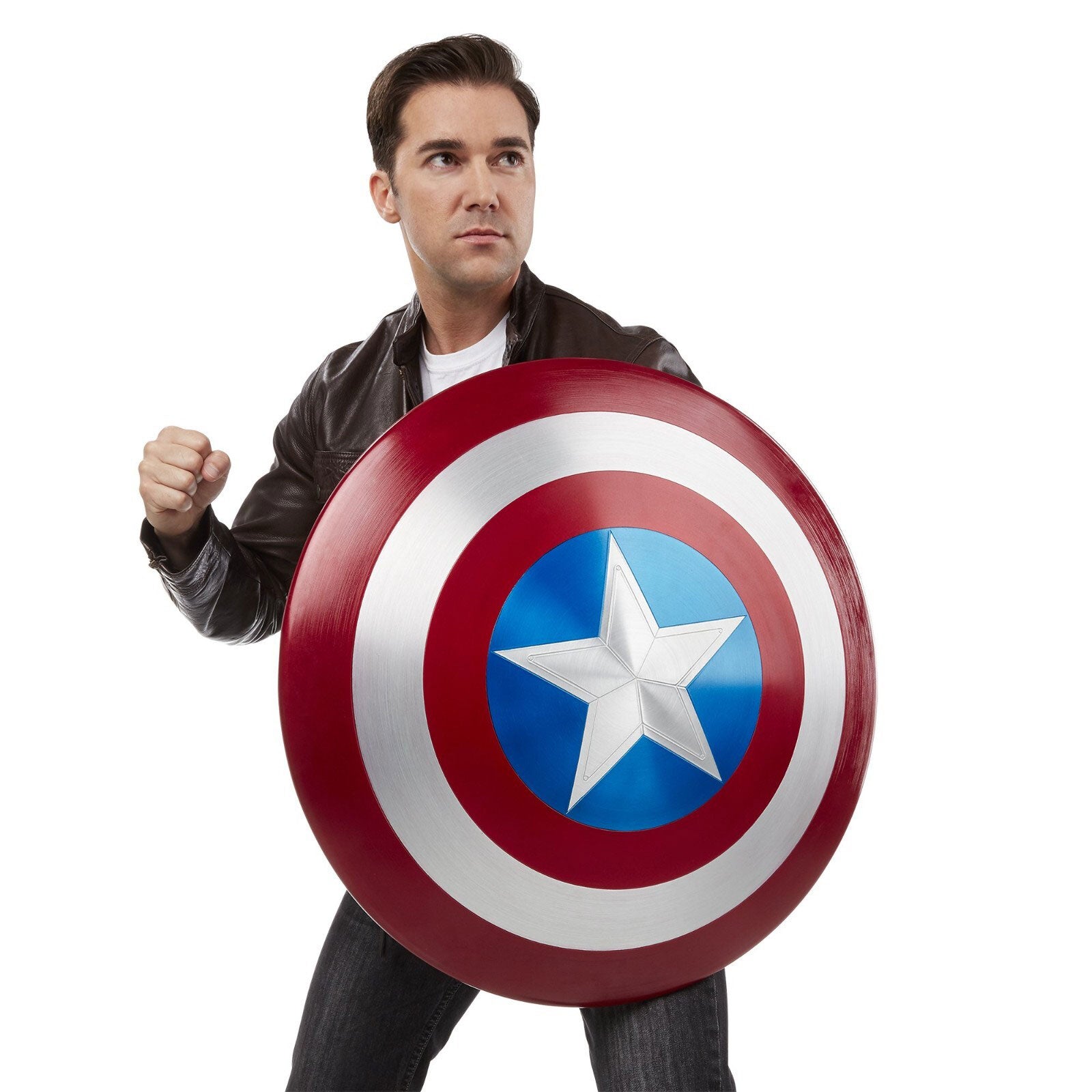 1:1 Full Metal Captain America Shield Movie Prop Replica