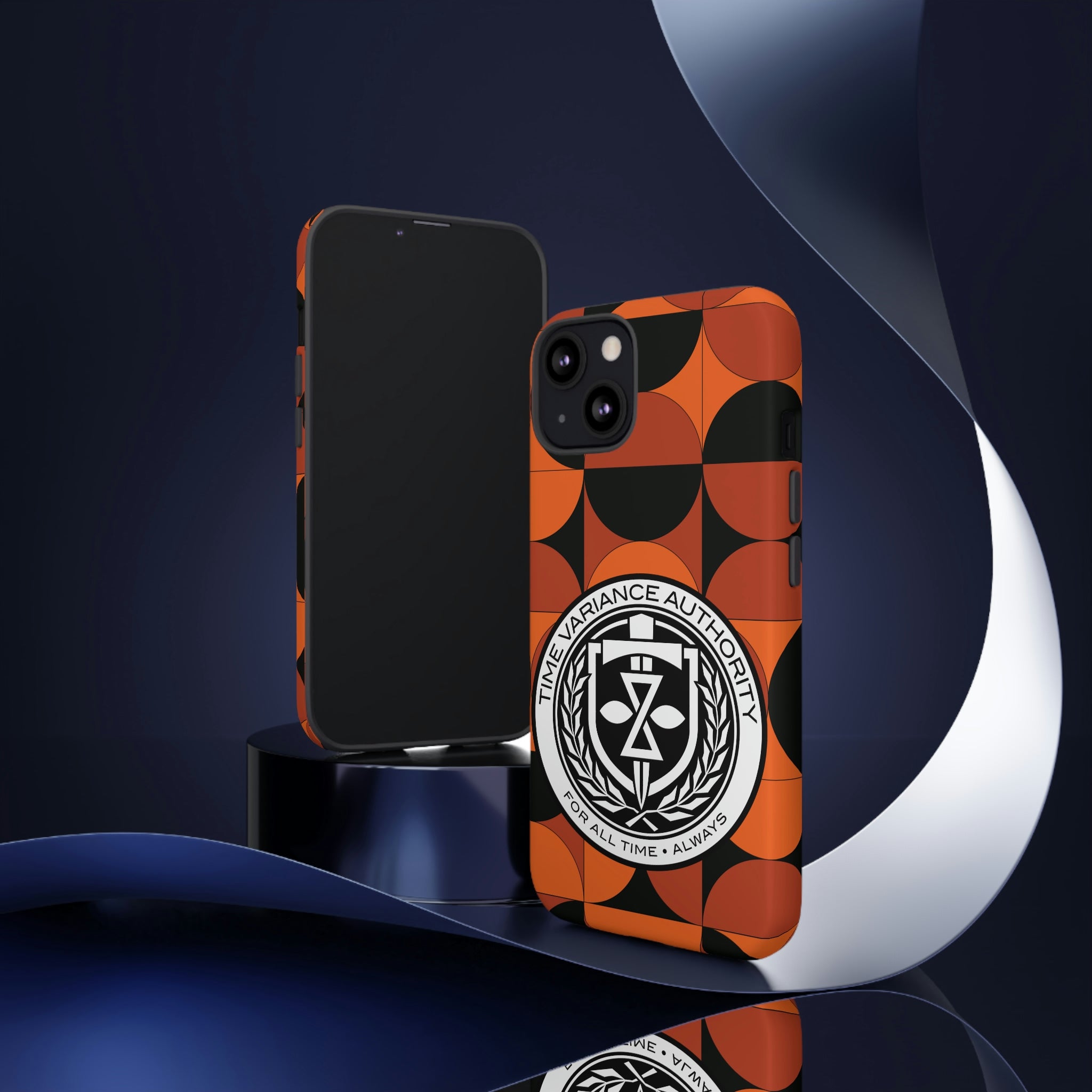 Time Variance Authority Background Variant Phone Case
