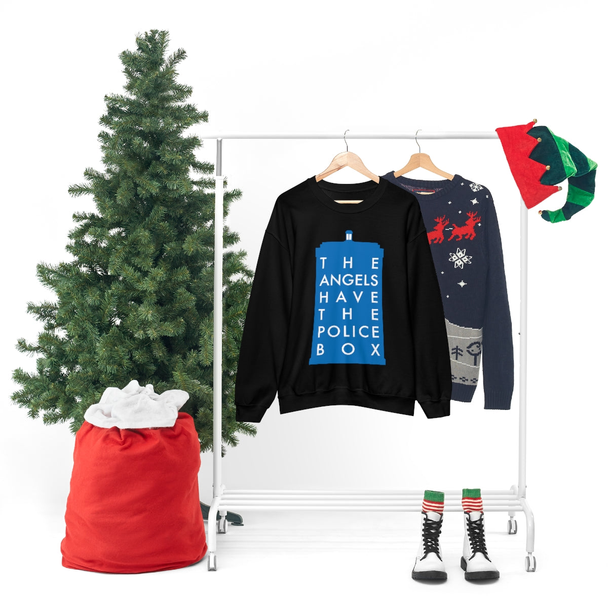 The Angels Have the Police Box Sweatshirt