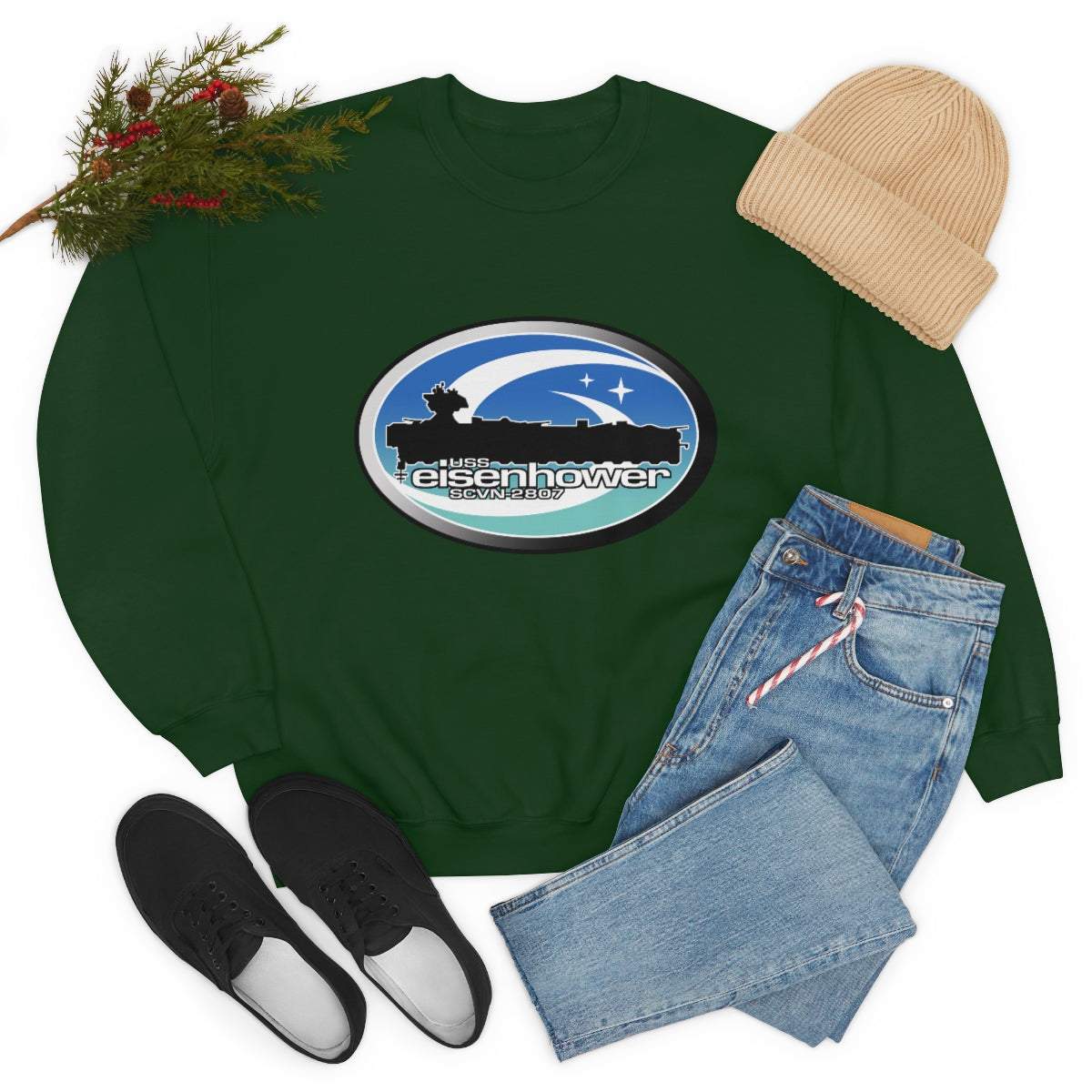 SAAB - USS Eisenhower Sweatshirt