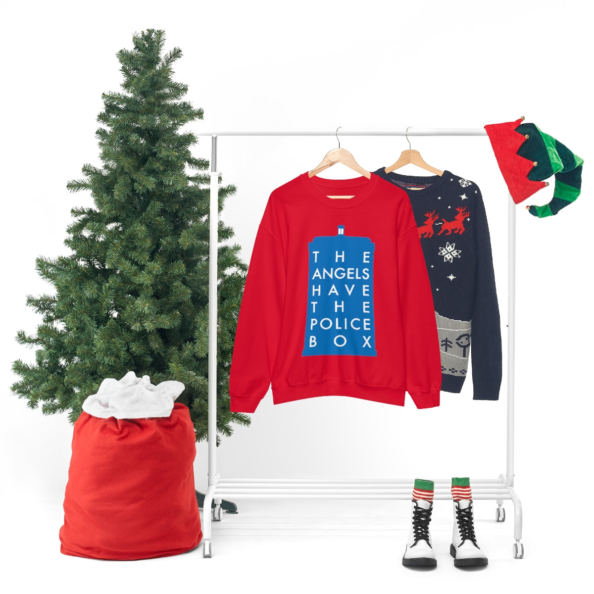 The Angels Have the Police Box Sweatshirt