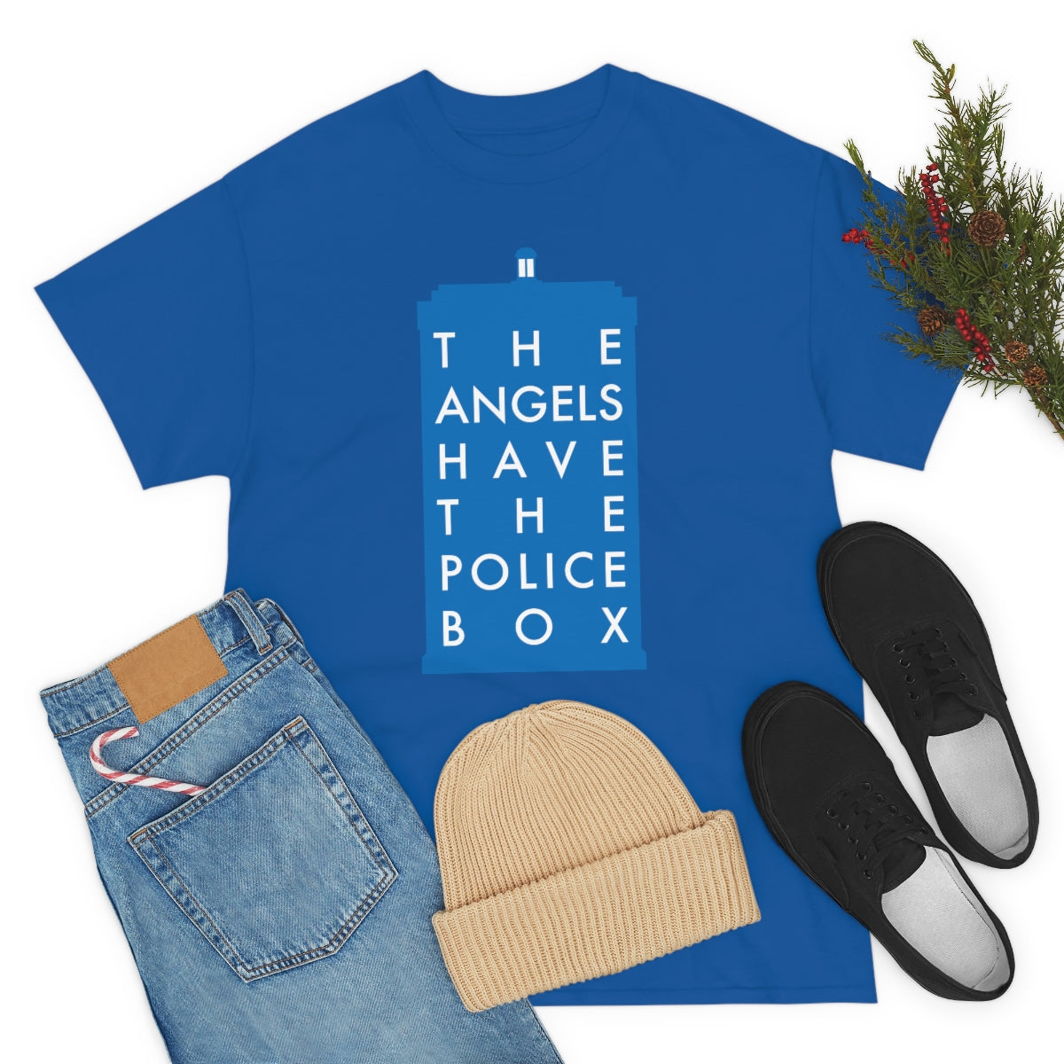 The Angels Have the Police Box Tee