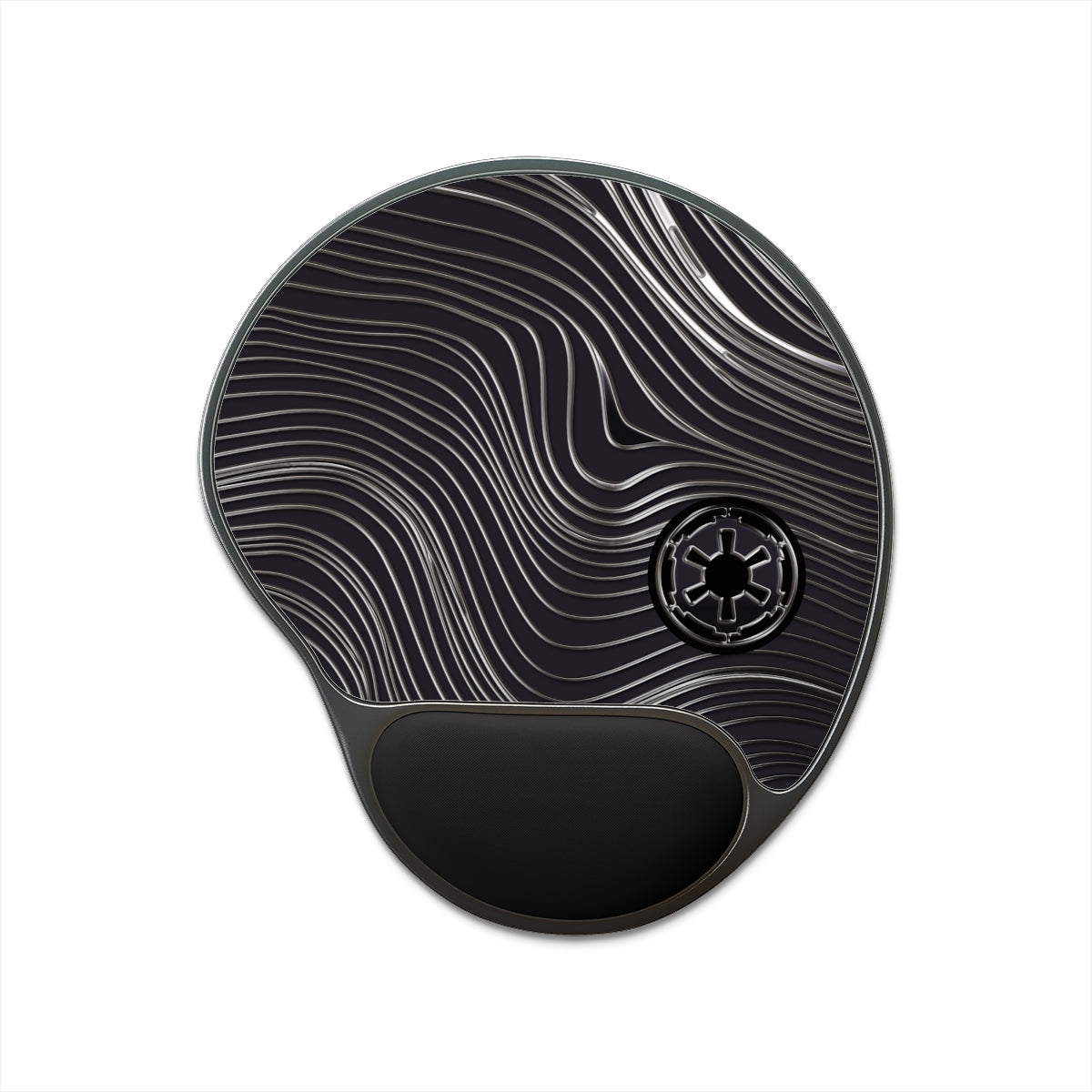 MD - Bounty Hunter Steel Mouse Pad With Wrist Rest