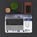 Astro Robot Desk Mat