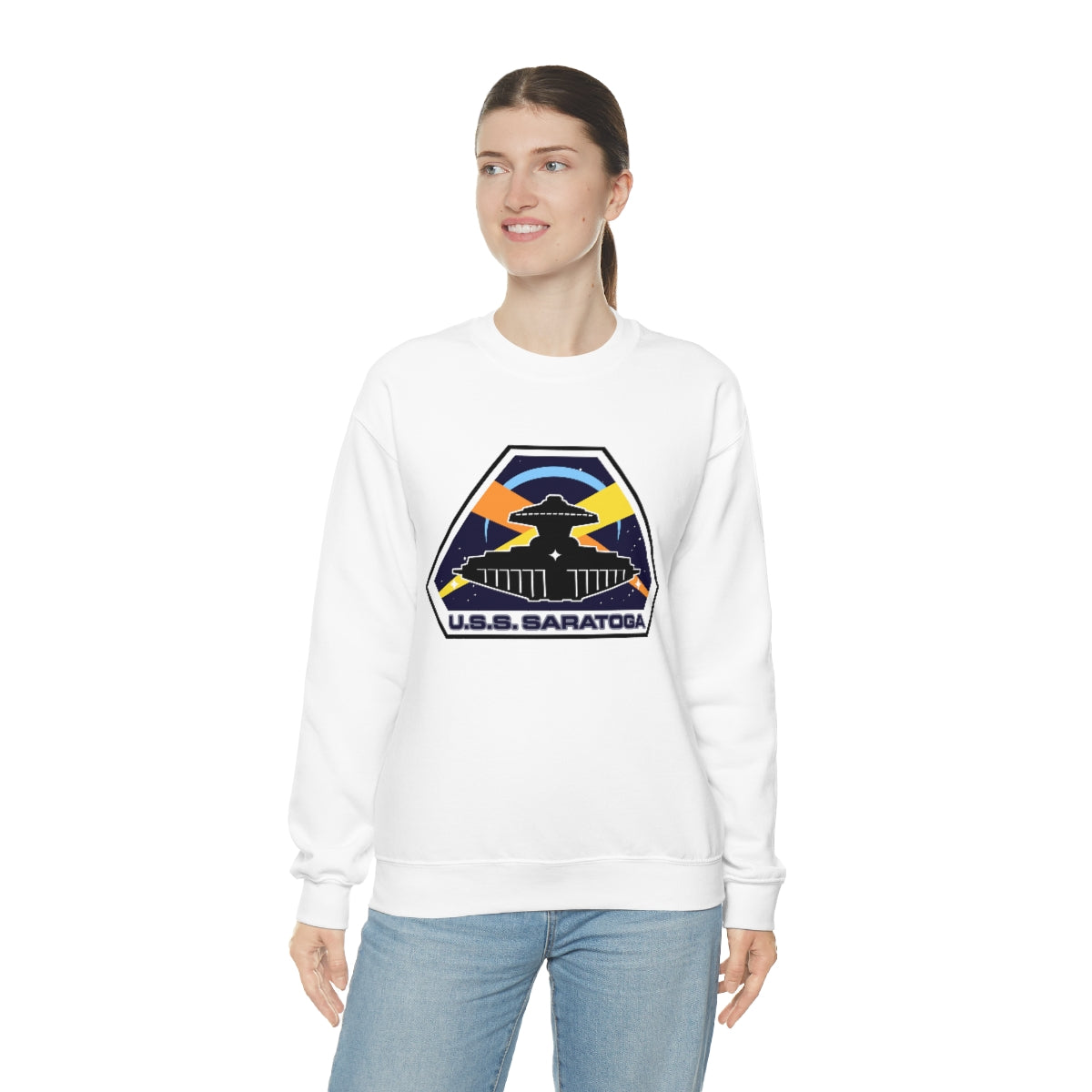 SAAB - USS Saratoga Sweatshirt