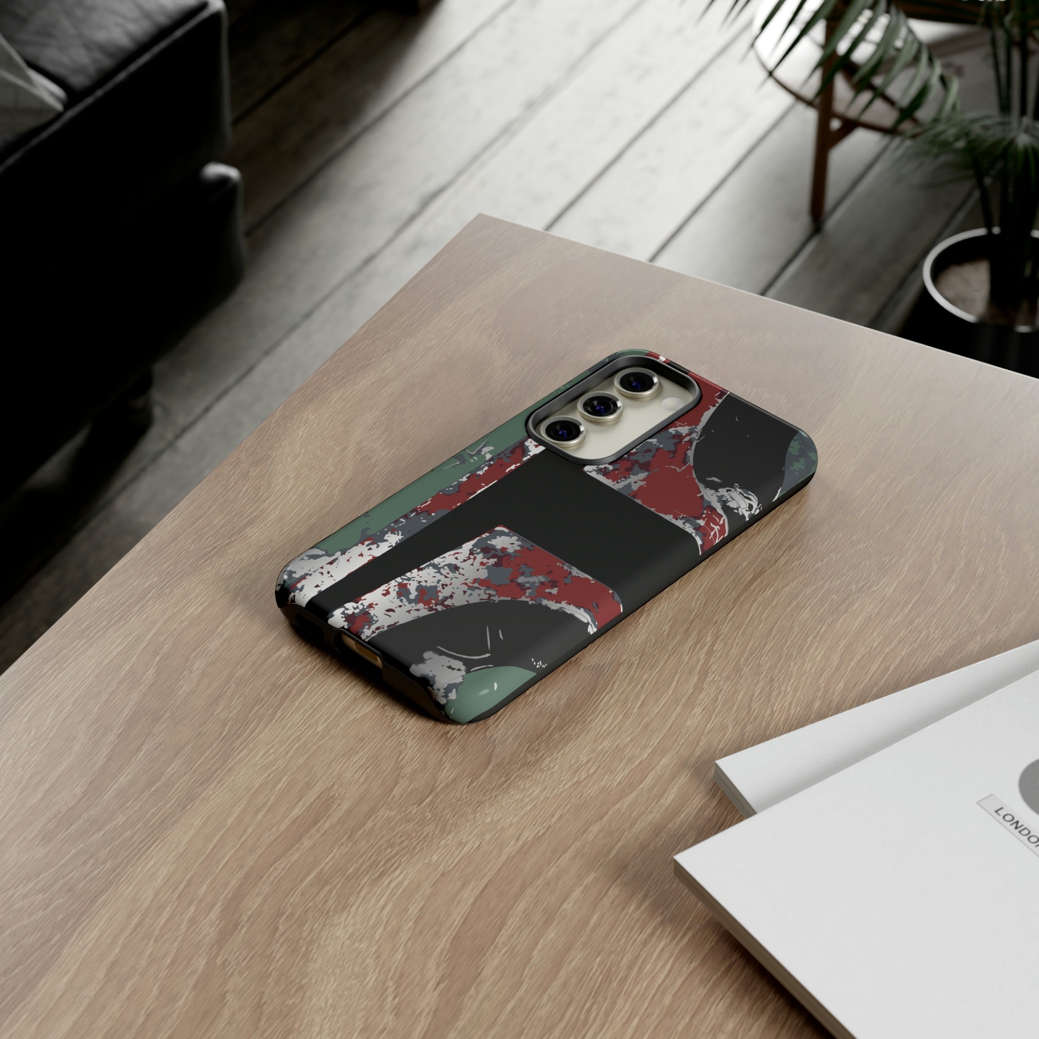 Bounty Hunter Helmet Phone Case