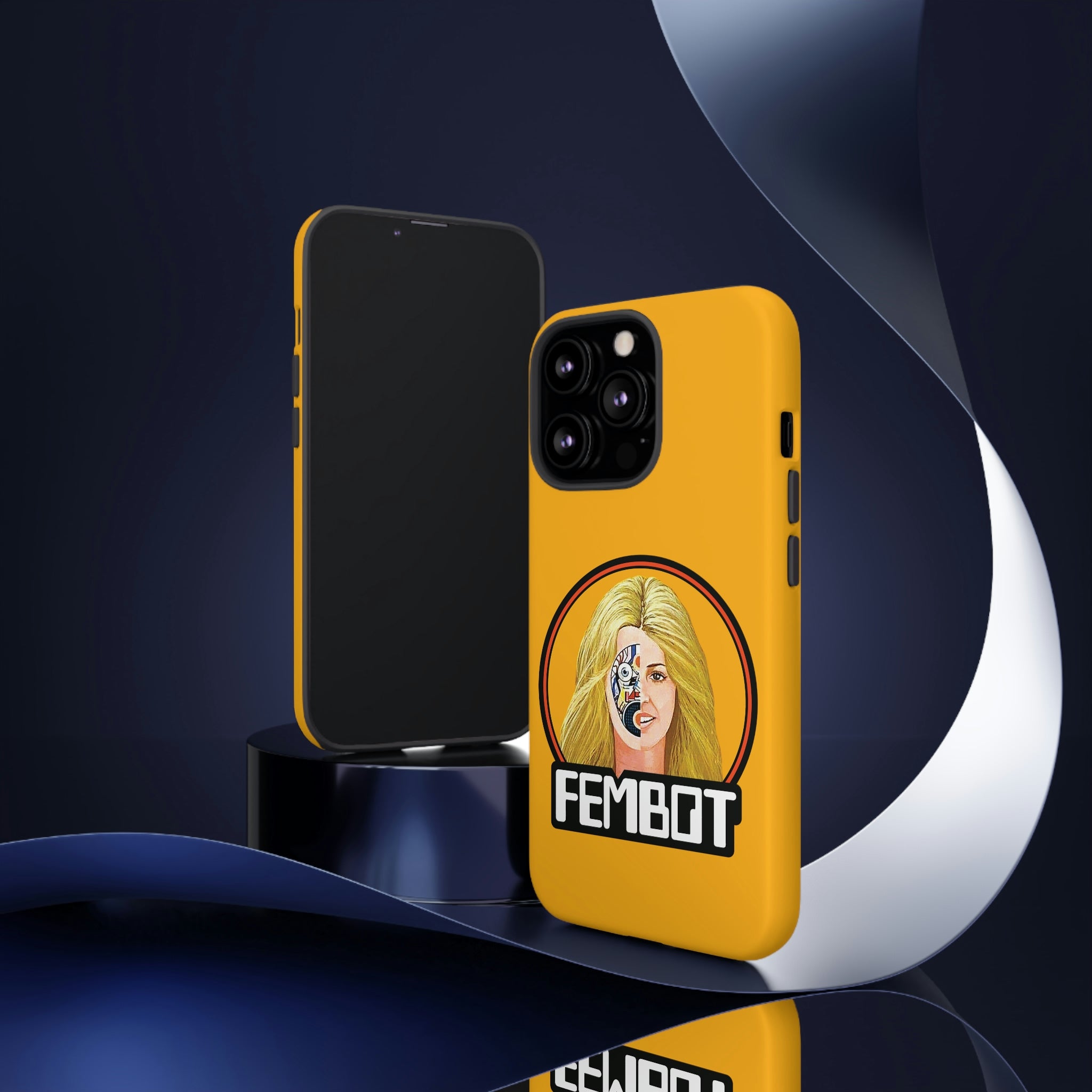 BW - FEMBOT Phone Case