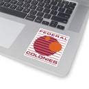 Federal Colonies Stickers