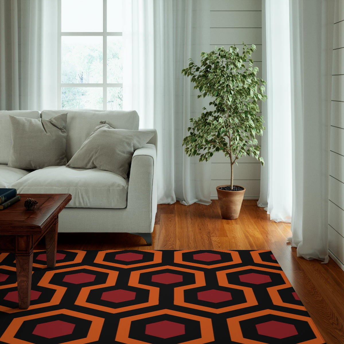 Overlook Hotel Anti-Slip Dornier Rug
