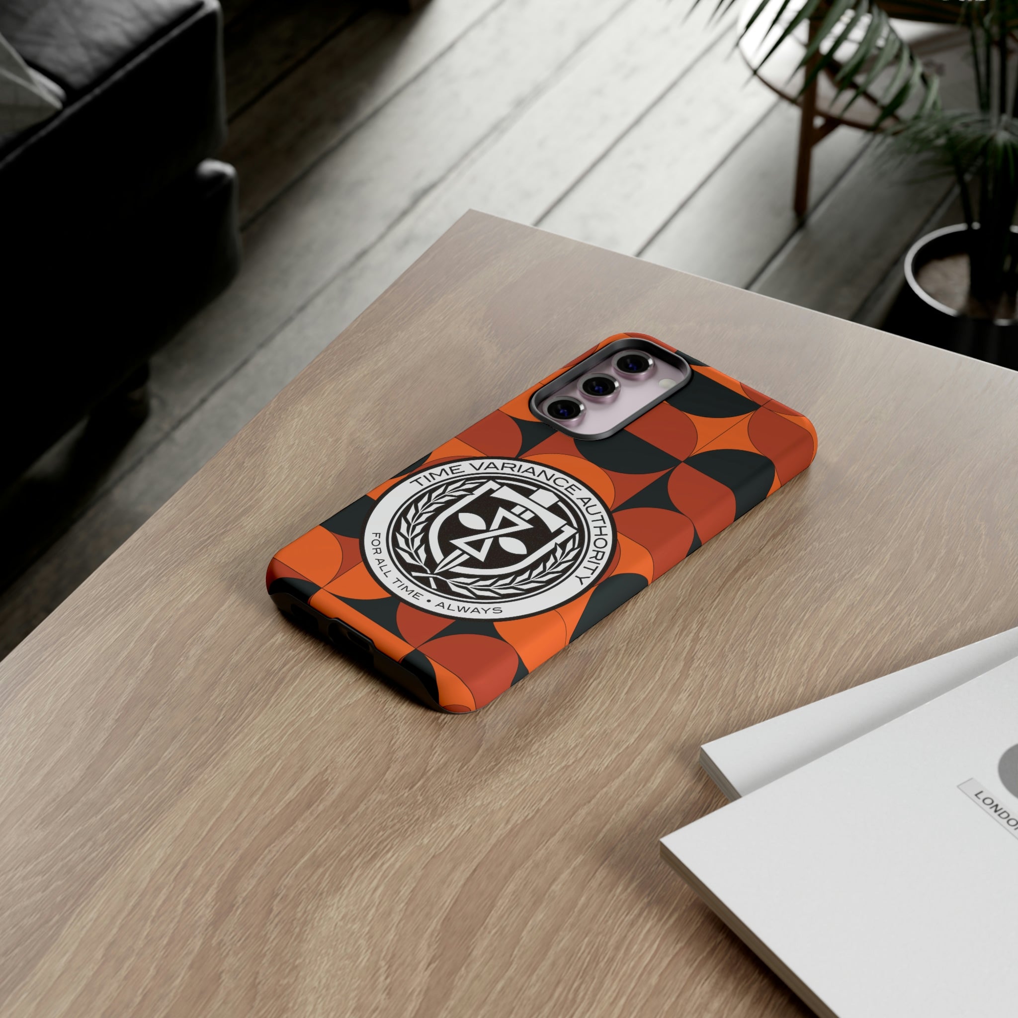 Time Variance Authority Background Variant Phone Case