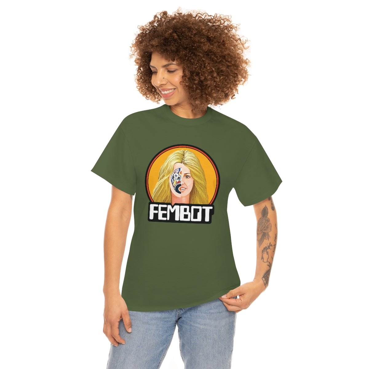 BW - FEMBOT Tee