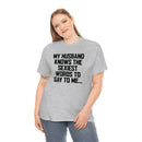 Trigger Words Husband Tee