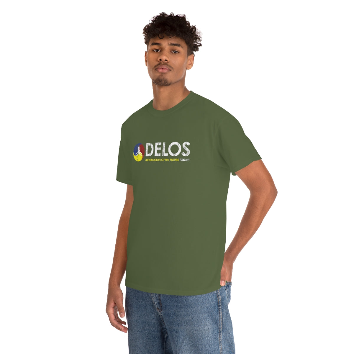 Robot World OLD Distressed V1 Tee