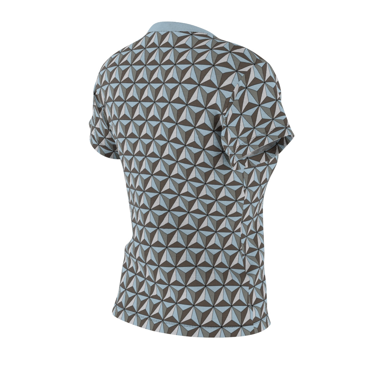 Space Ship Earth Inspired Women's AOP Tee