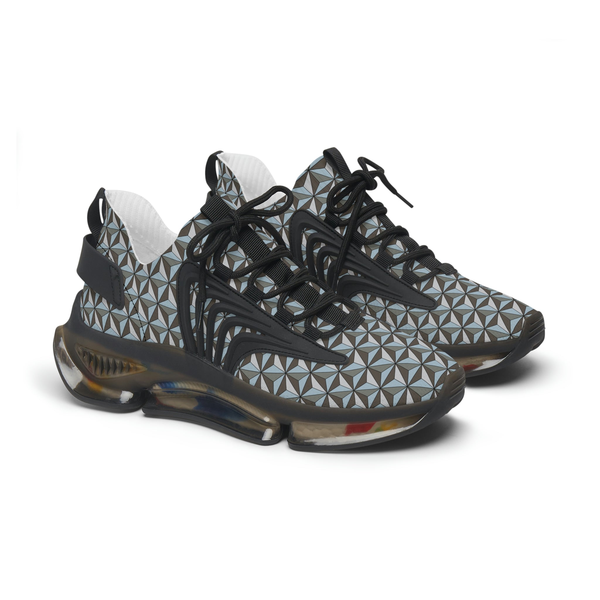Space Ship Earth Inspired Women's Mesh Sports Sneakers