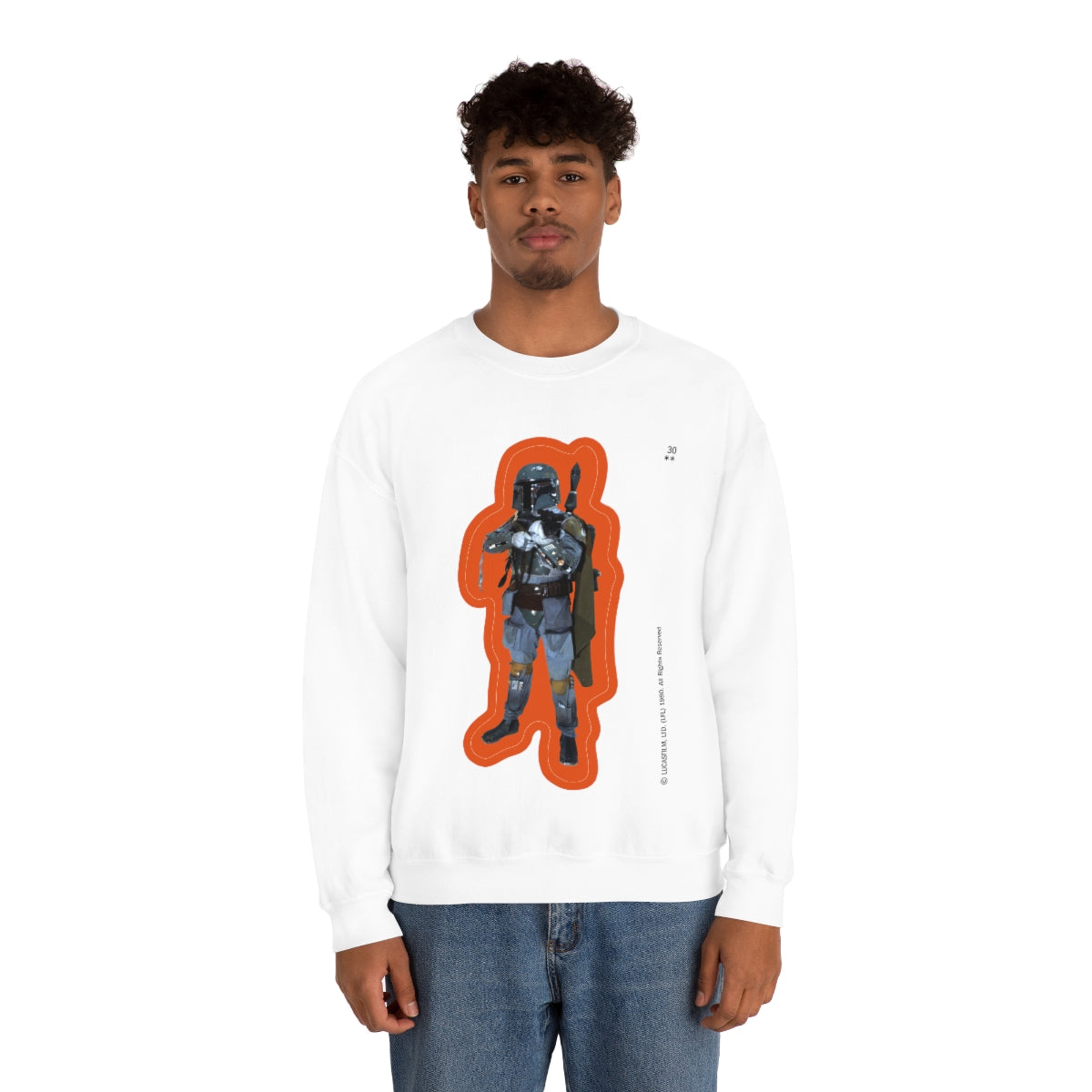 Bounty Hunter Bubble Gum Sticker Sweatshirt