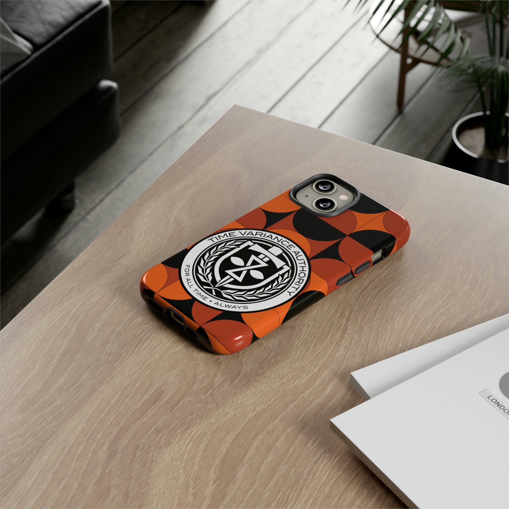 Time Variance Authority Background Variant Phone Case