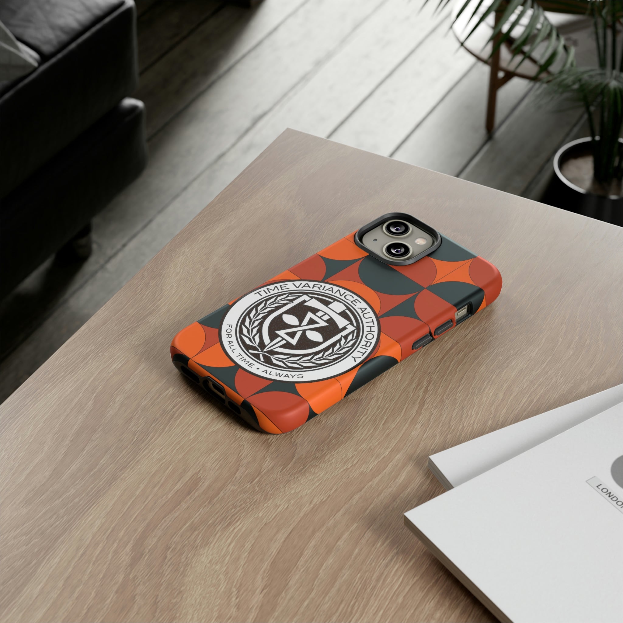 Time Variance Authority Background Variant Phone Case