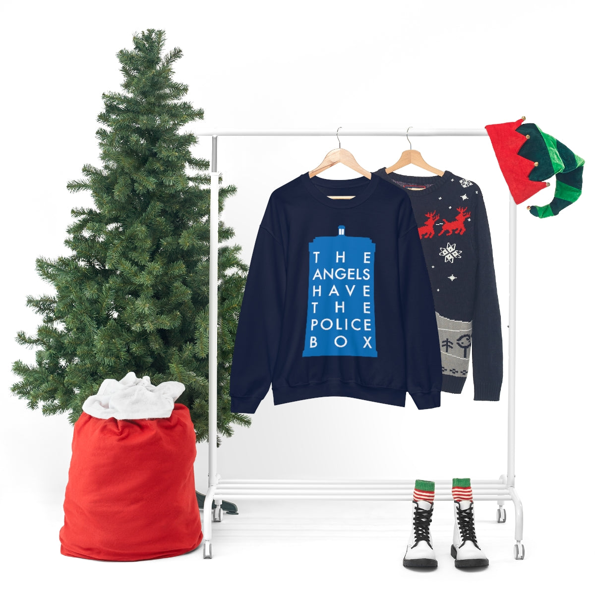 The Angels Have the Police Box Sweatshirt