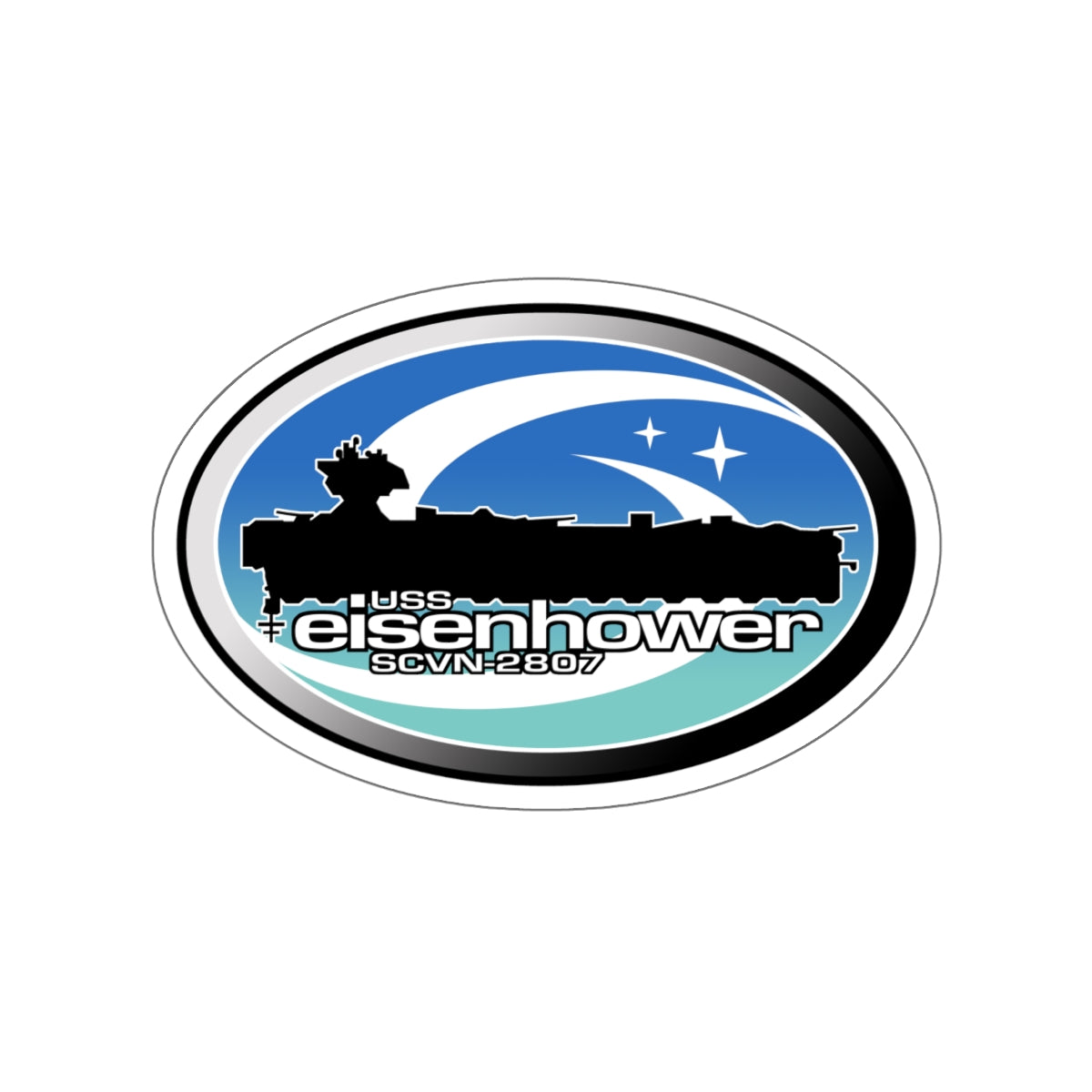 SAAB - USS Eisenhower Stickers