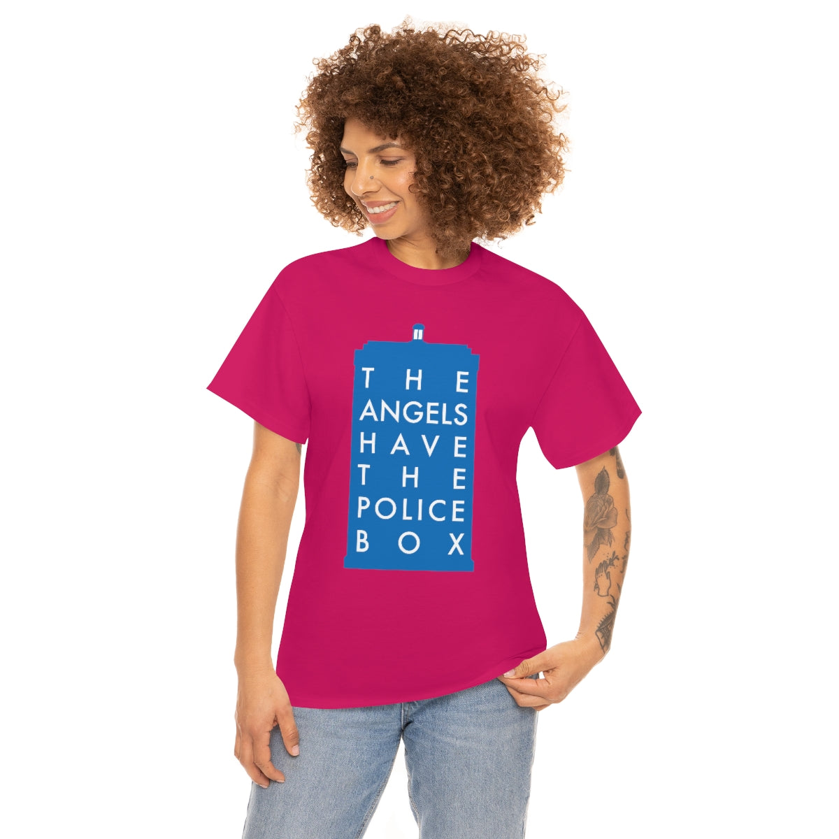 The Angels Have the Police Box Tee