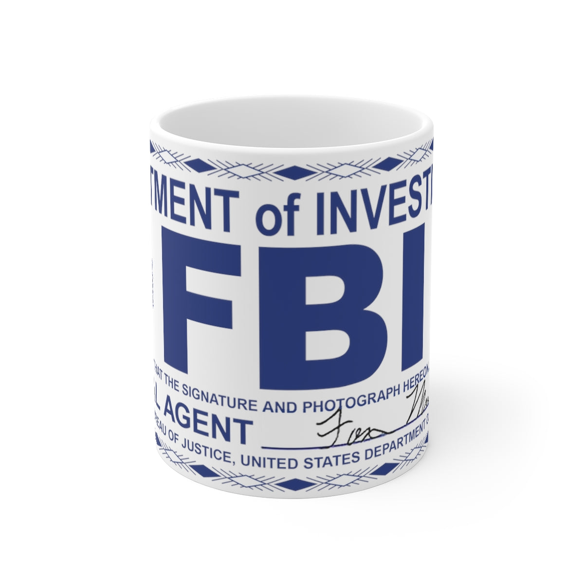 Foxy Mulder Badge Mug