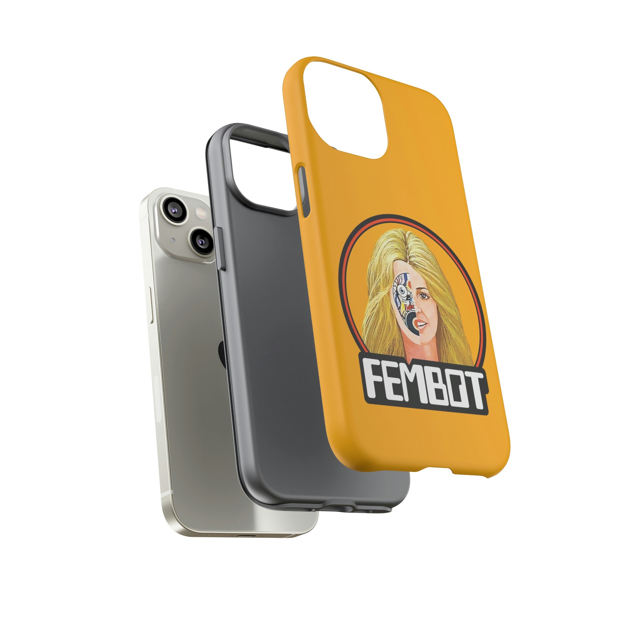 BW - FEMBOT Phone Case