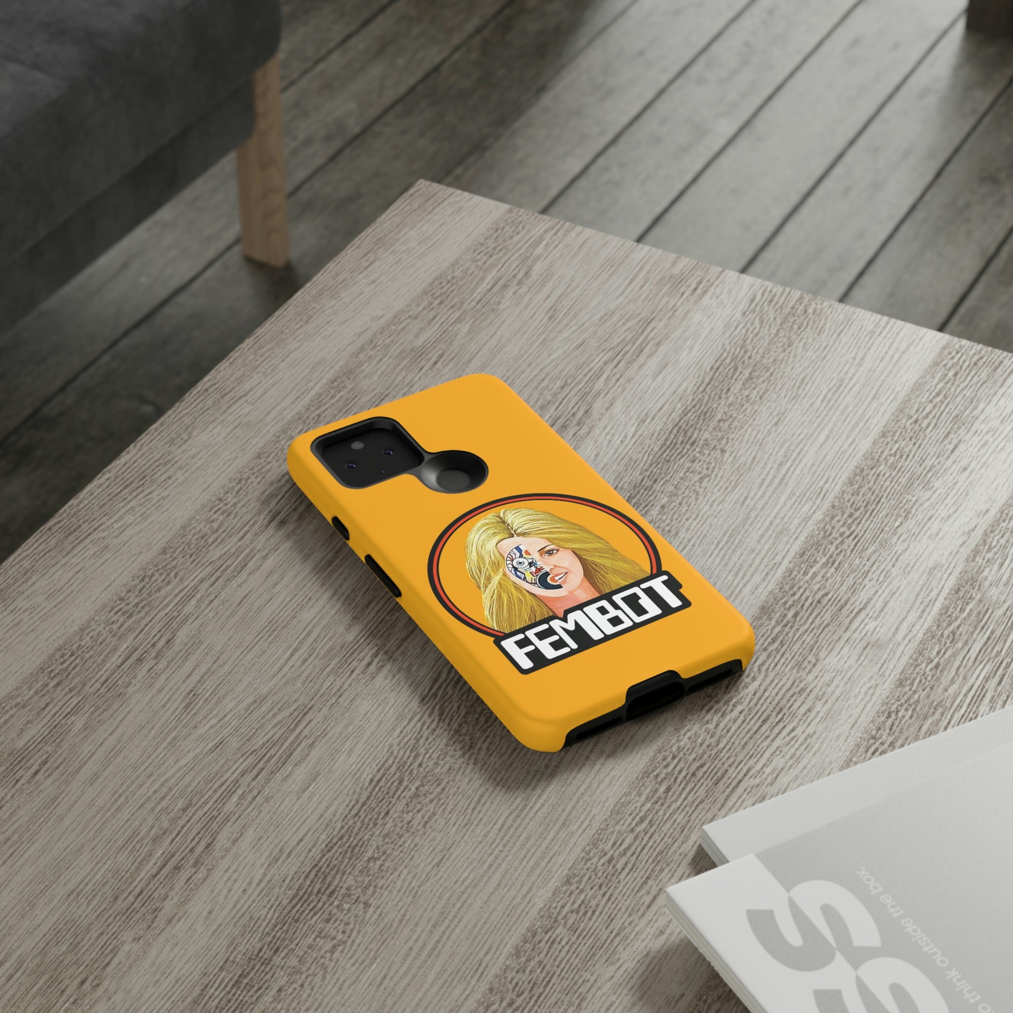 BW - FEMBOT Phone Case