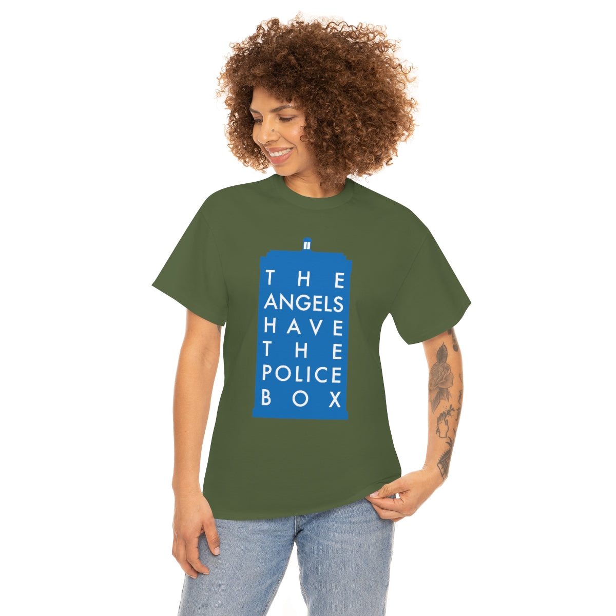 The Angels Have the Police Box Tee