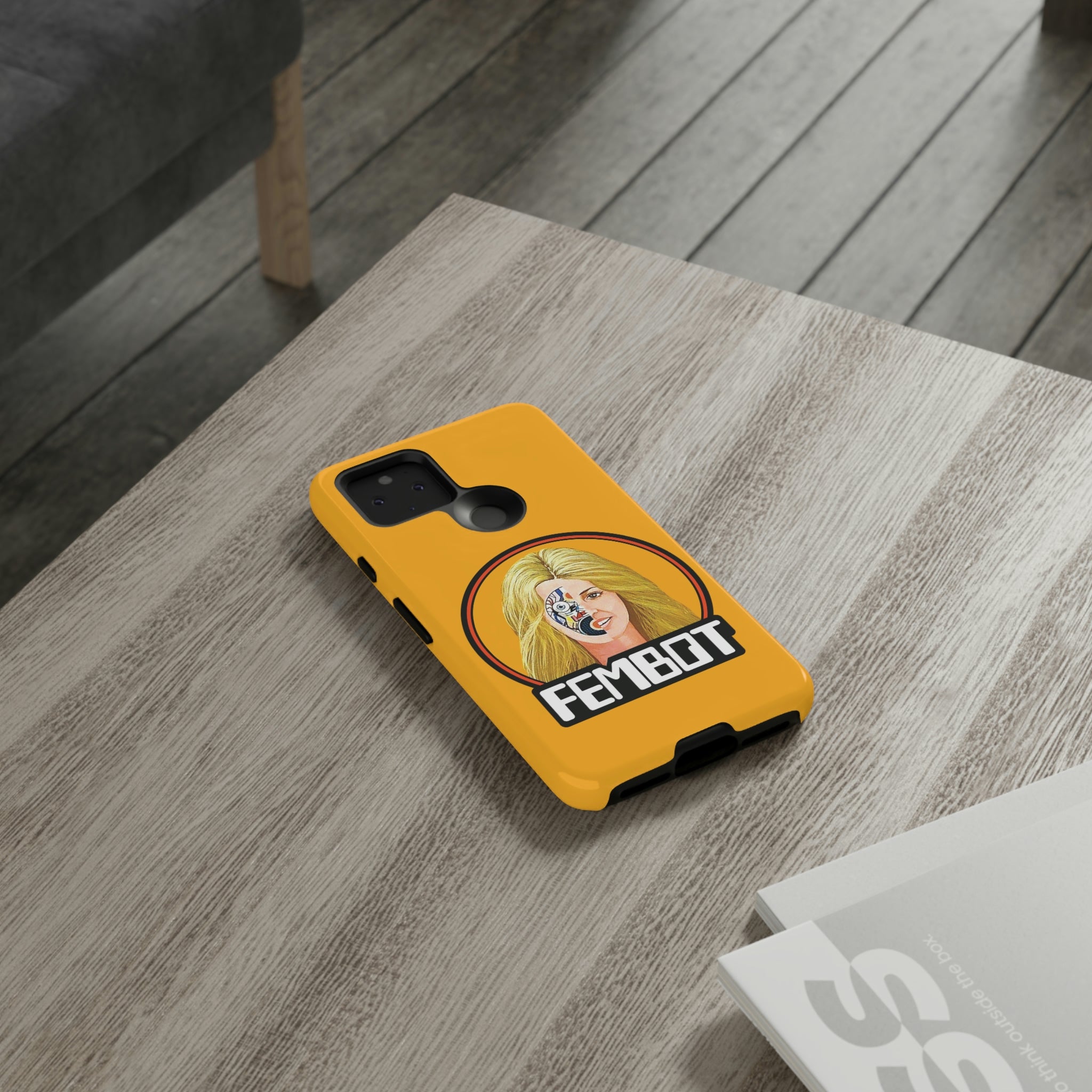 BW - FEMBOT Phone Case