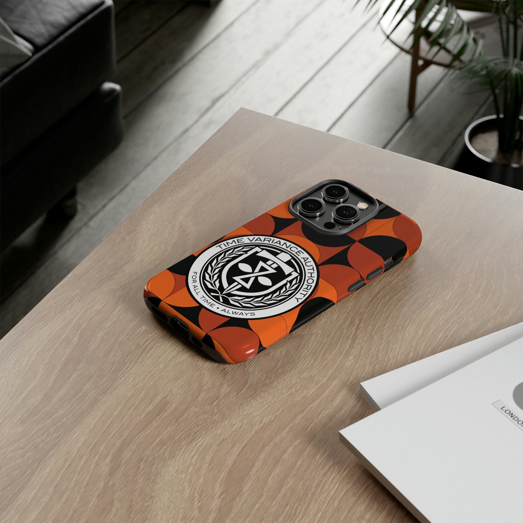 Time Variance Authority Background Variant Phone Case
