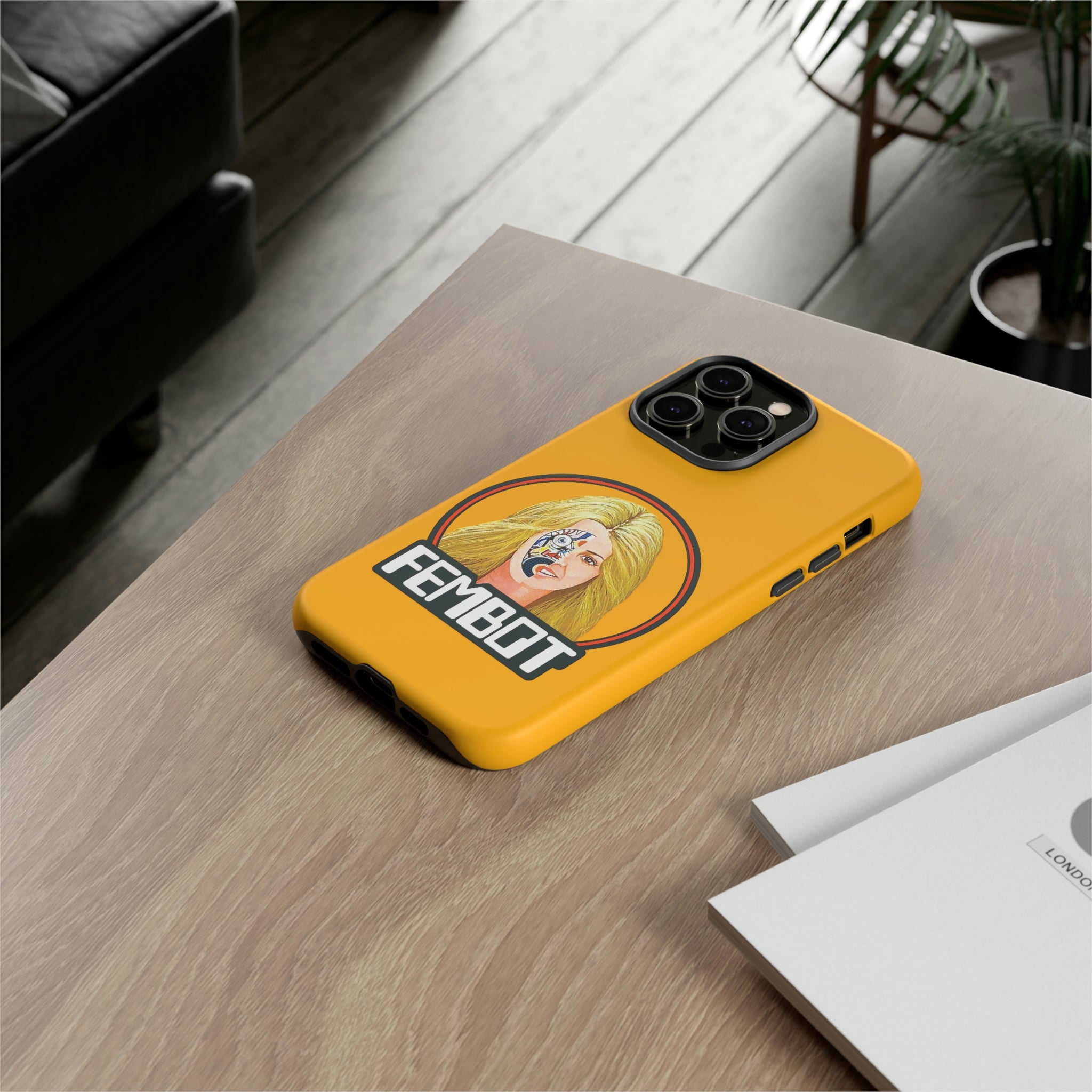 BW - FEMBOT Phone Case