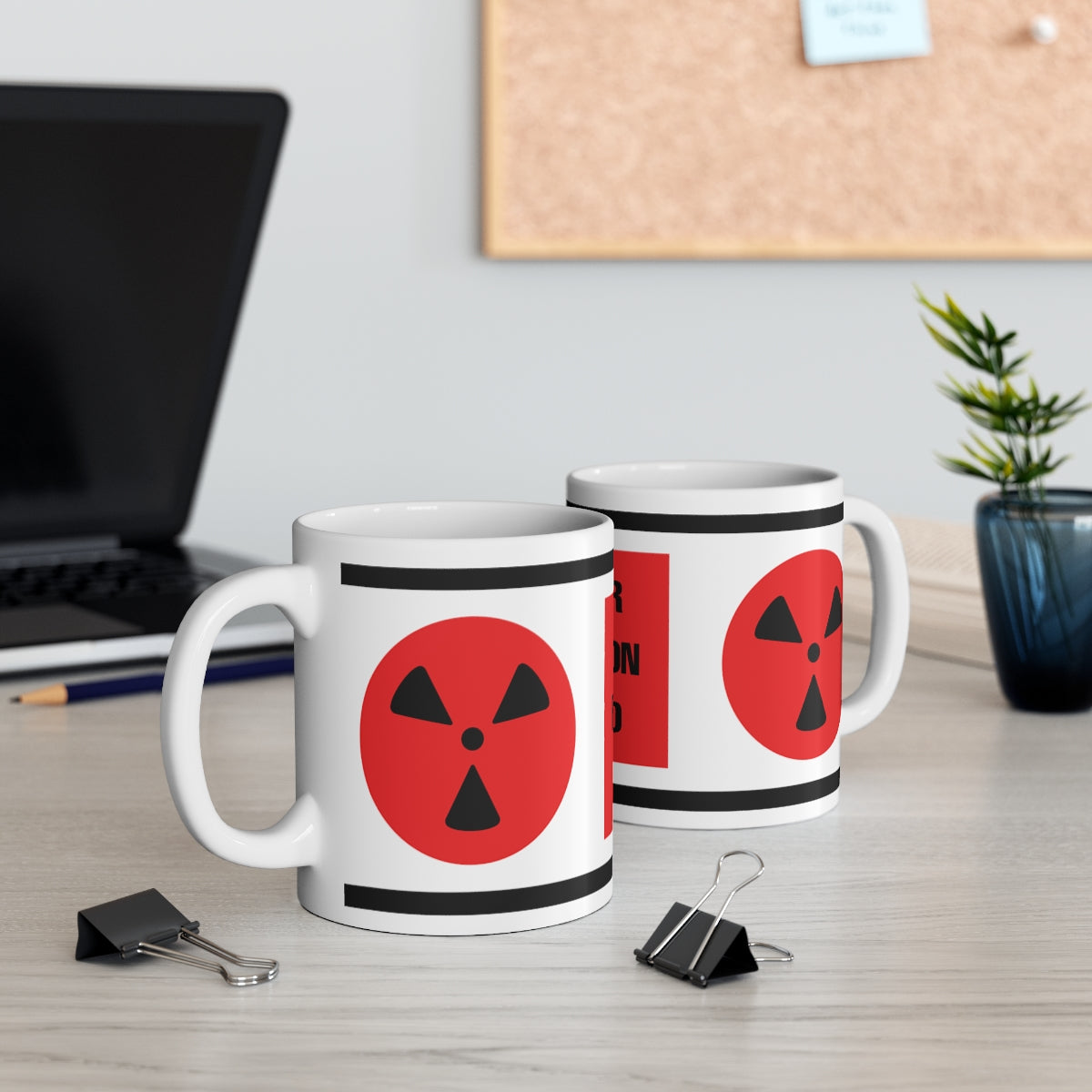 1999 - Danger Radiation Canister Mug