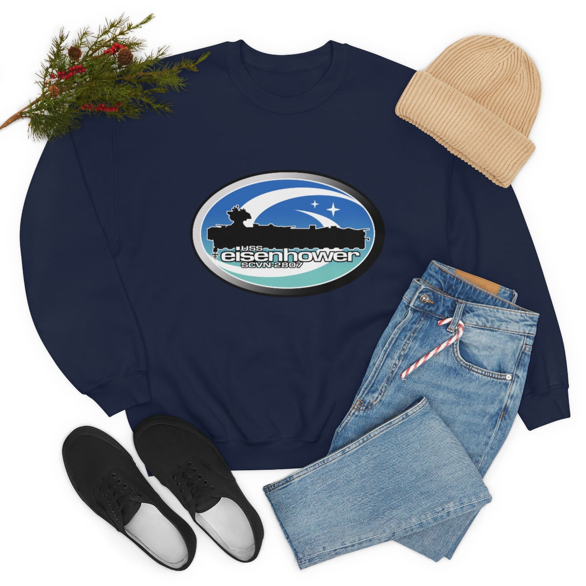 SAAB - USS Eisenhower Sweatshirt