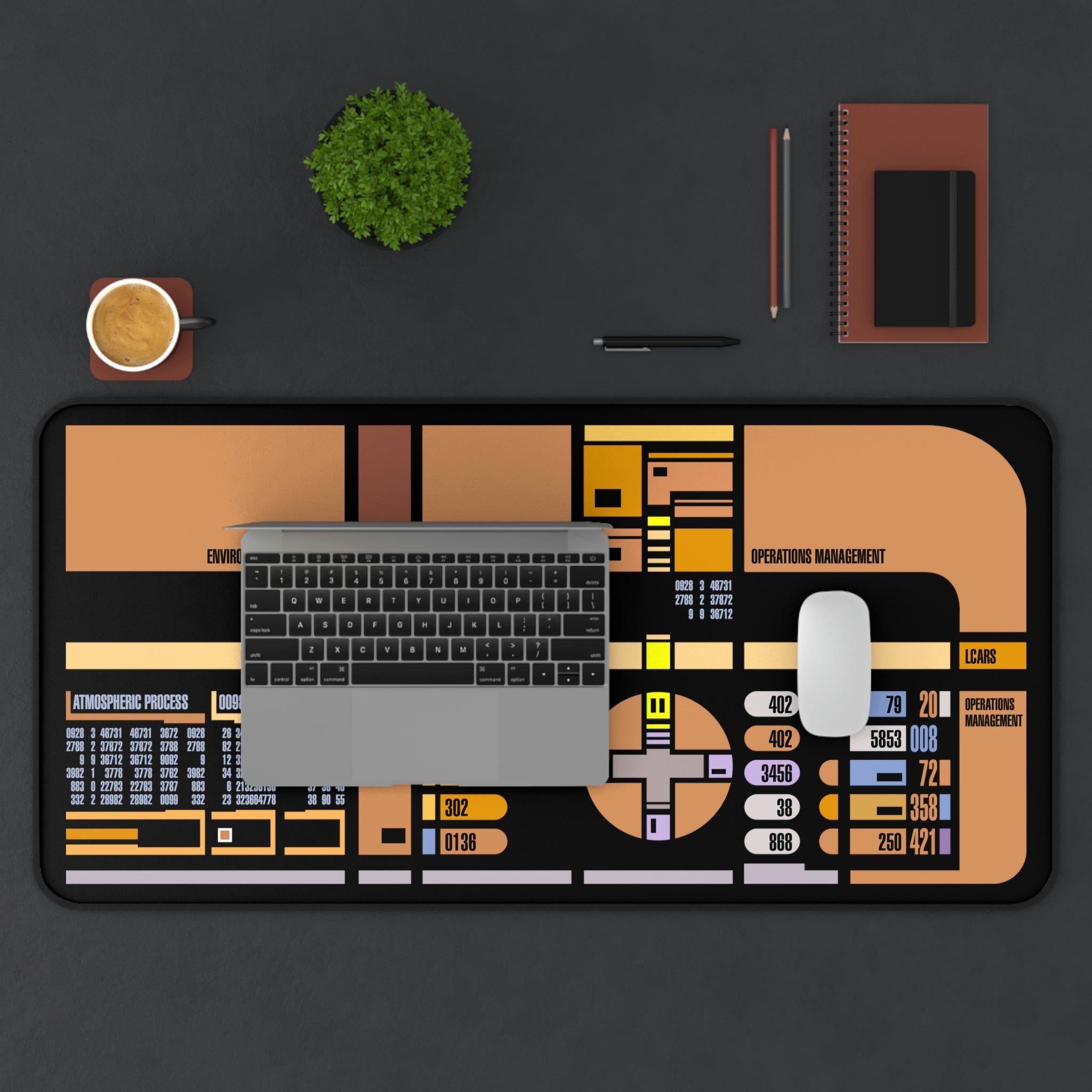 Space Fleet Operational Desk Mat