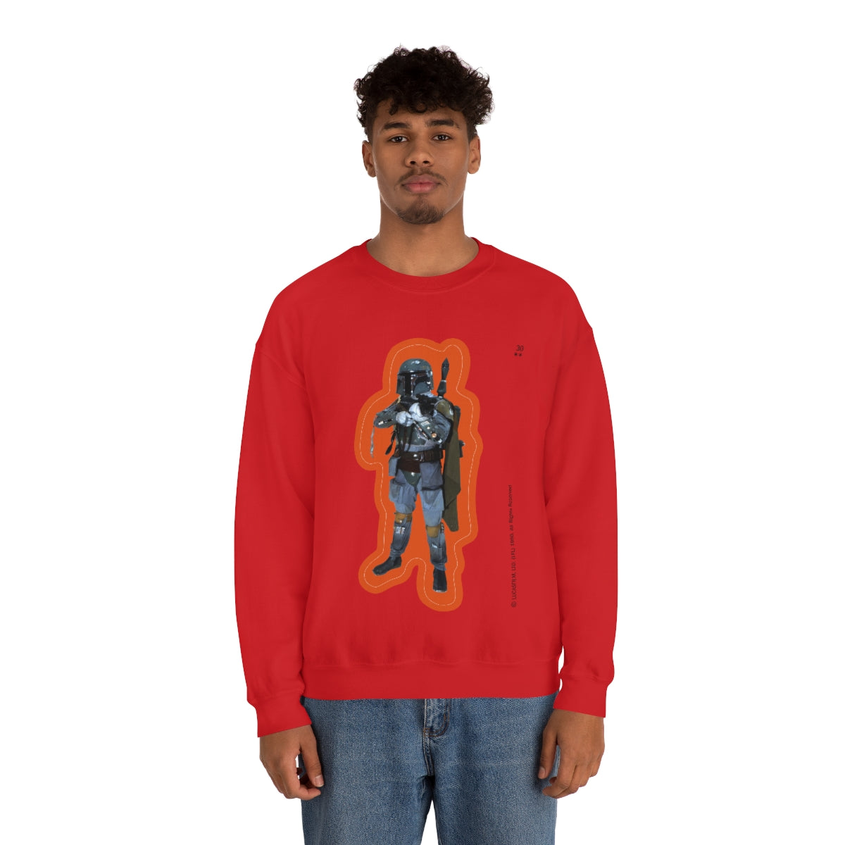 Bounty Hunter Bubble Gum Sticker Sweatshirt
