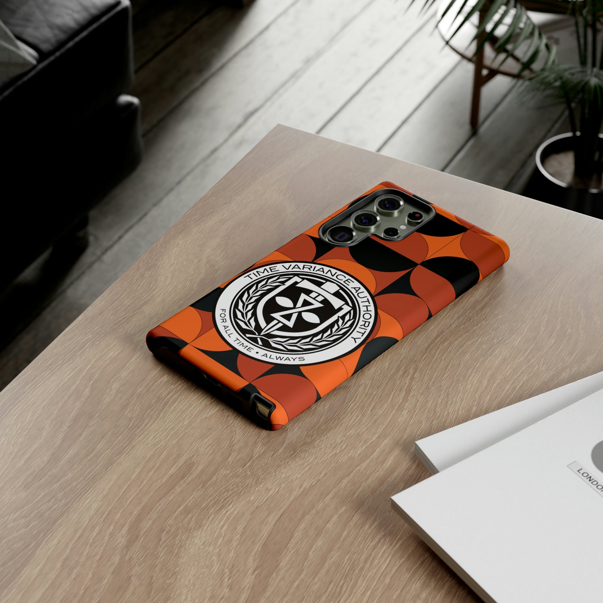 Time Variance Authority Background Variant Phone Case