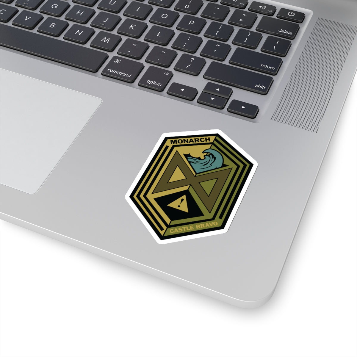 Castle Bravo Hex Stickers