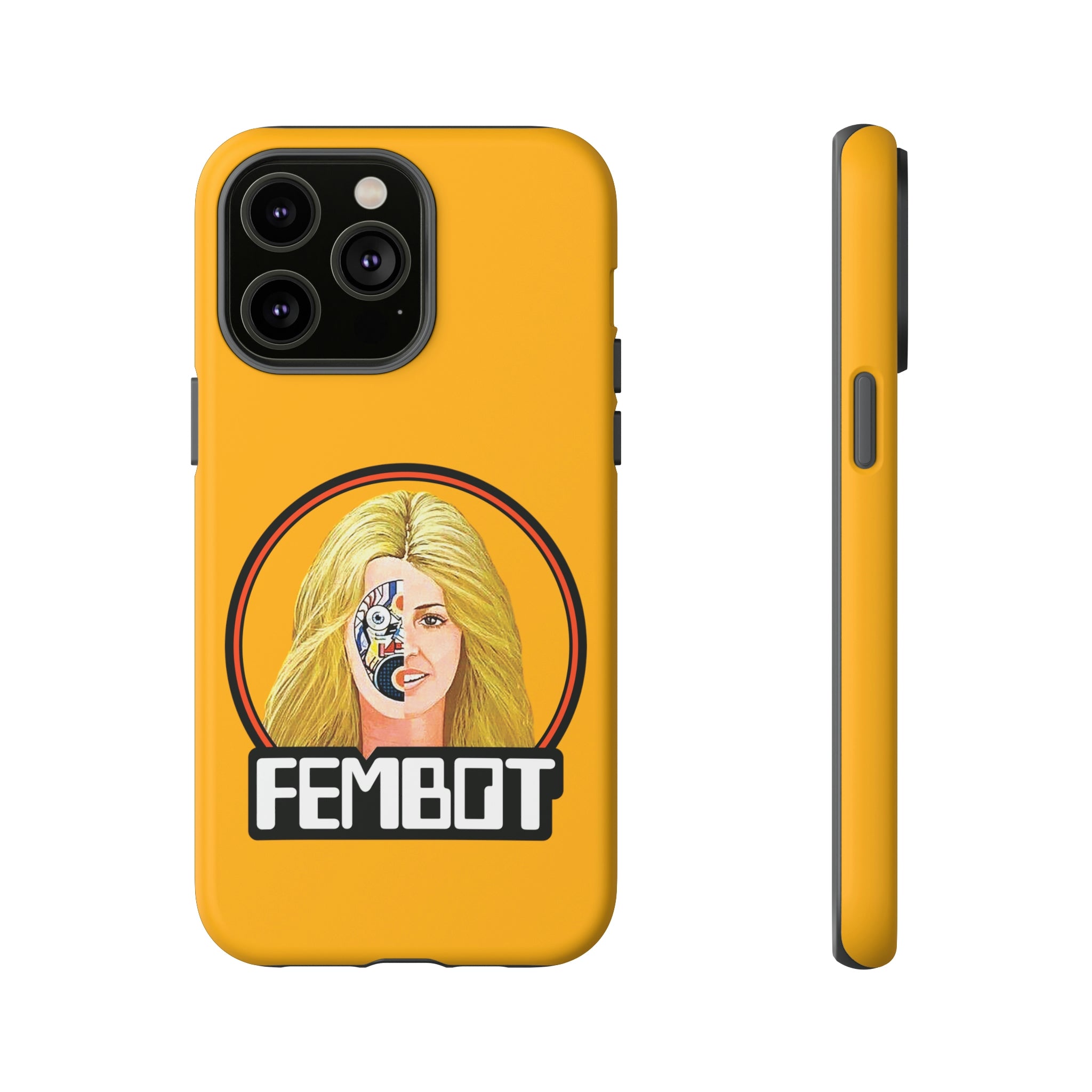 BW - FEMBOT Phone Case
