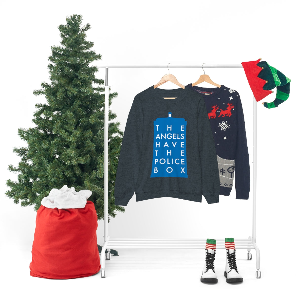 The Angels Have the Police Box Sweatshirt