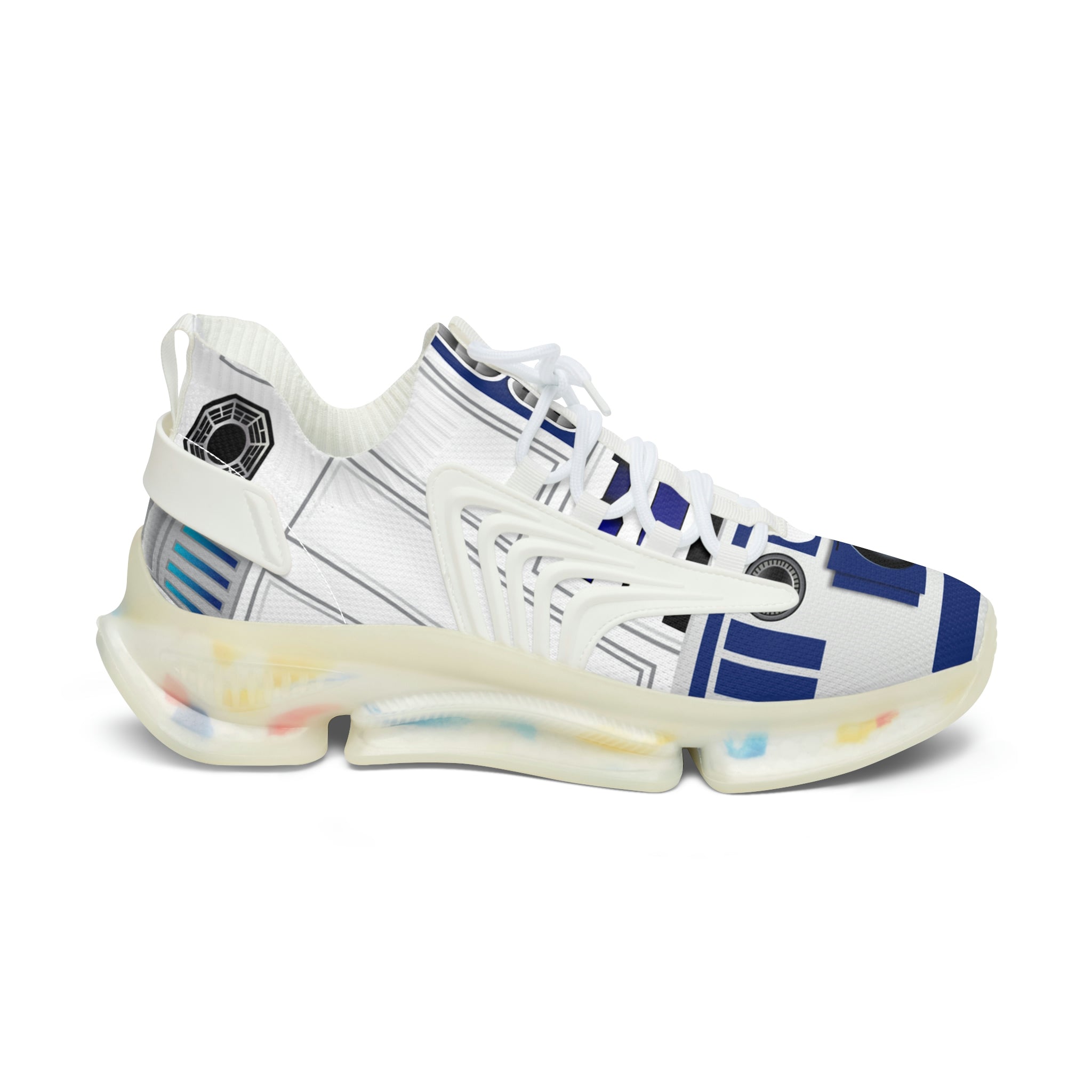 Astro Robot Women's Mesh Sports Sneakers