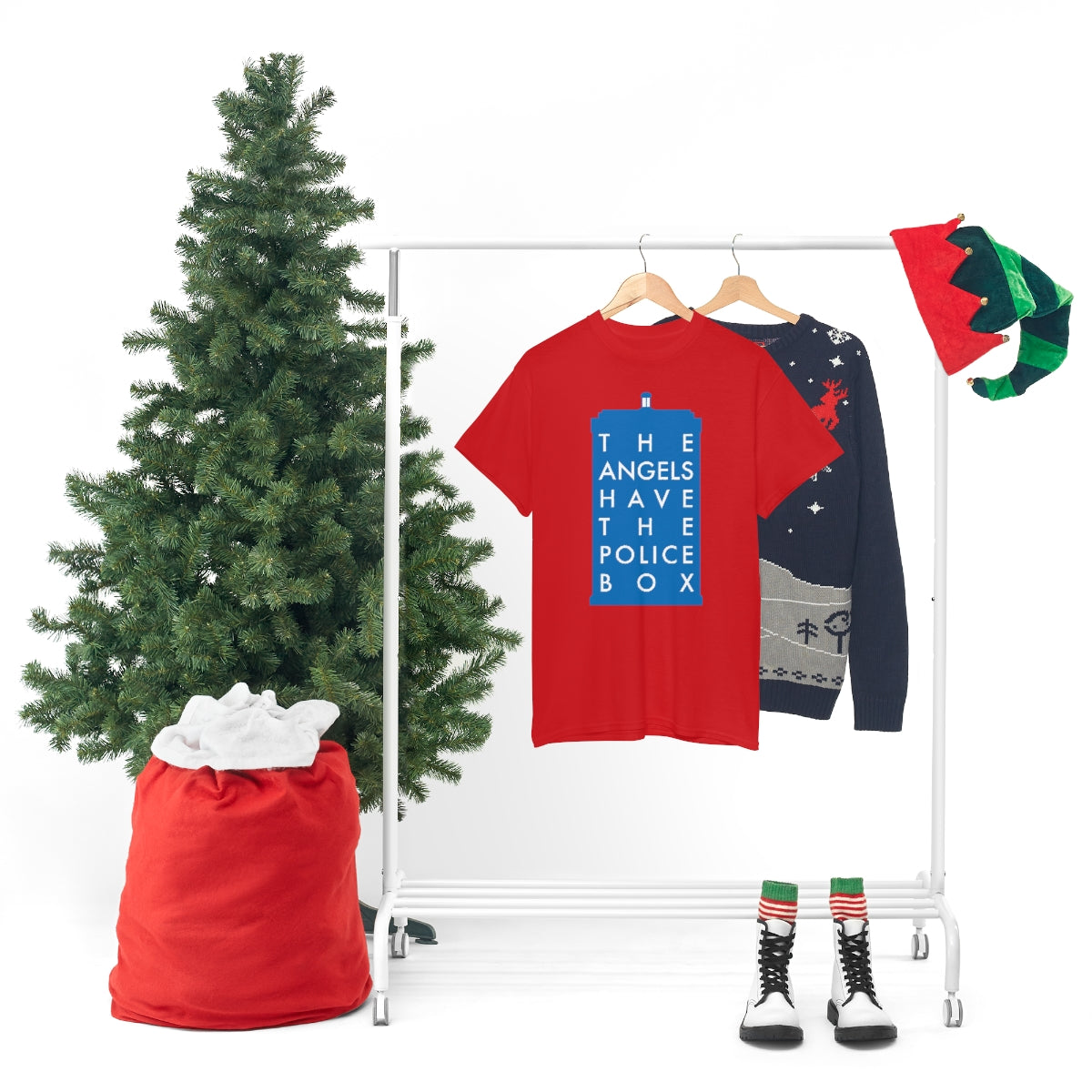 The Angels Have the Police Box Tee