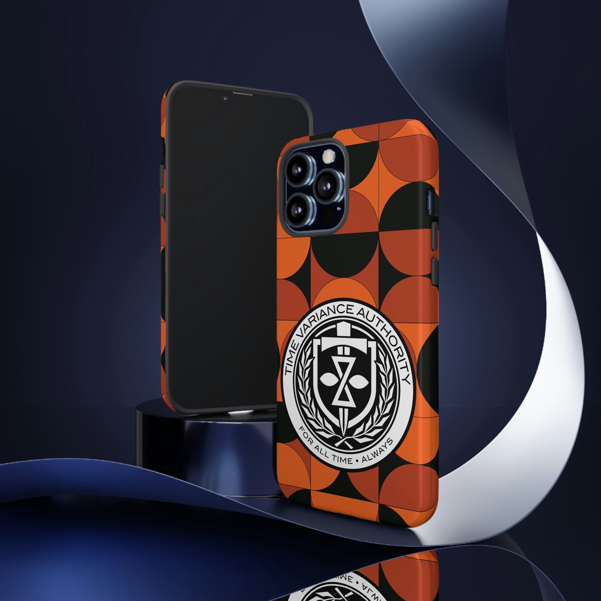 Time Variance Authority Background Variant Phone Case