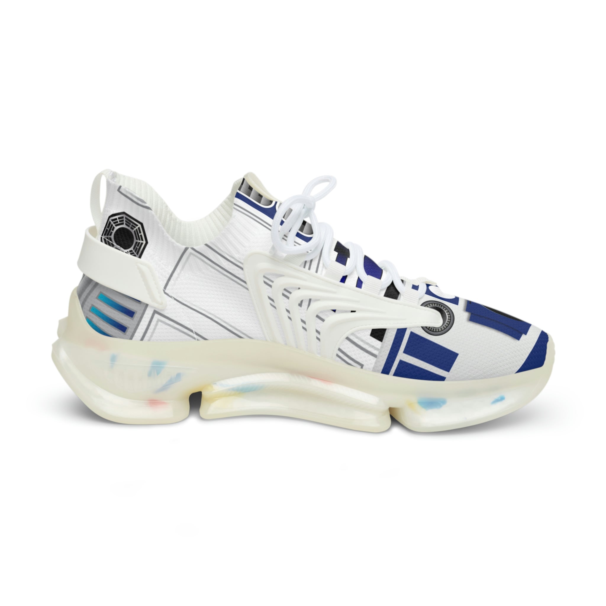 Astro Robot Men's Mesh Sports Sneakers