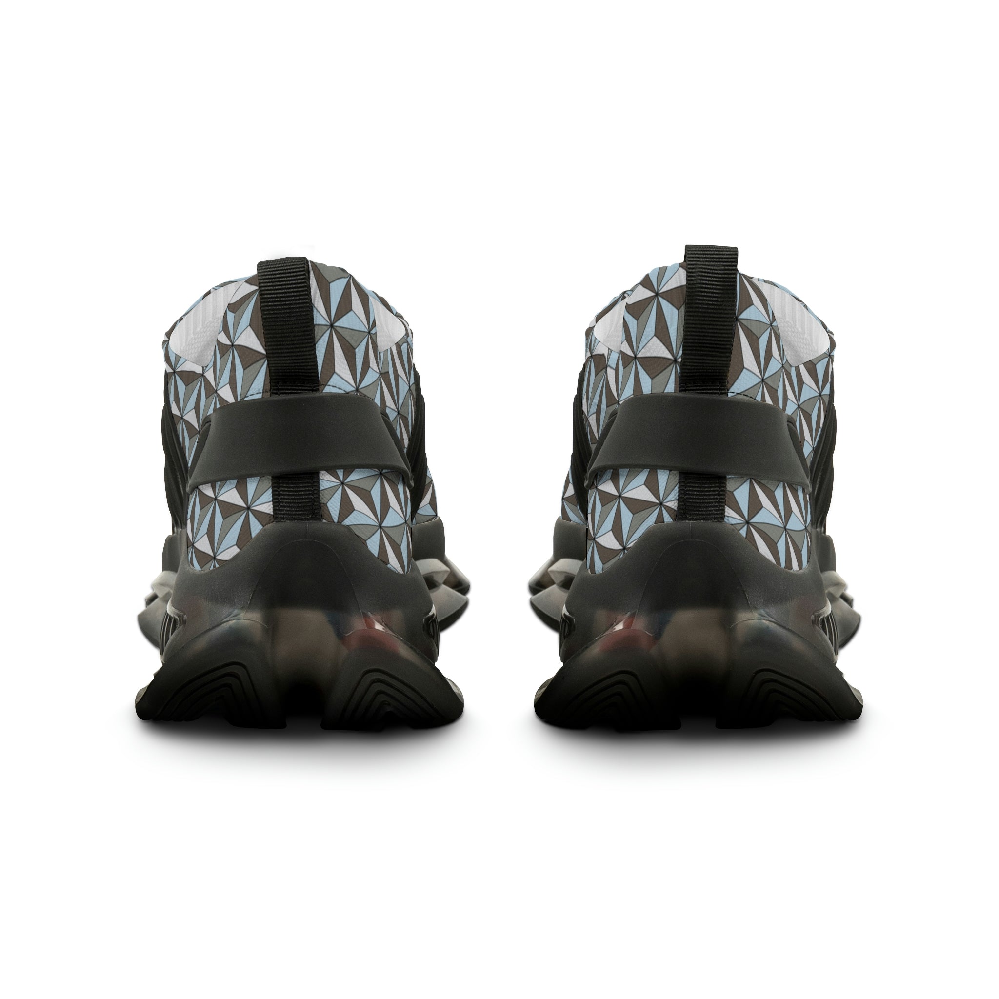 Space Ship Earth Inspired Men's Mesh Sports Sneakers