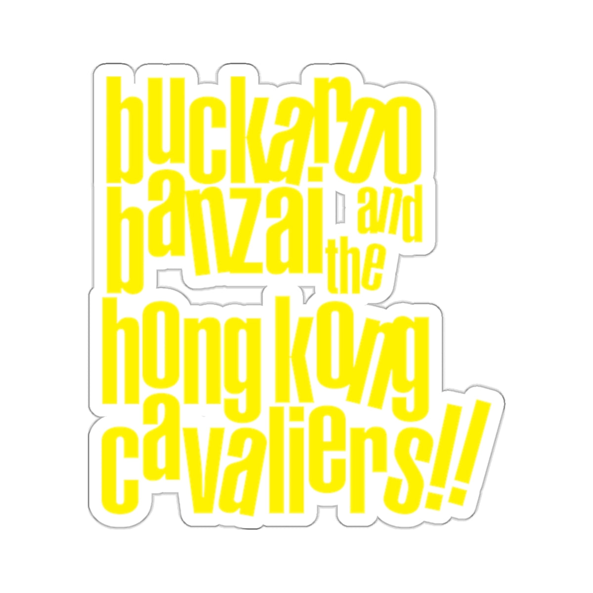 BB - Hong Kong Cavaliers Stickers
