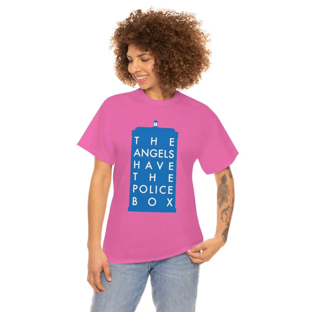 The Angels Have the Police Box Tee