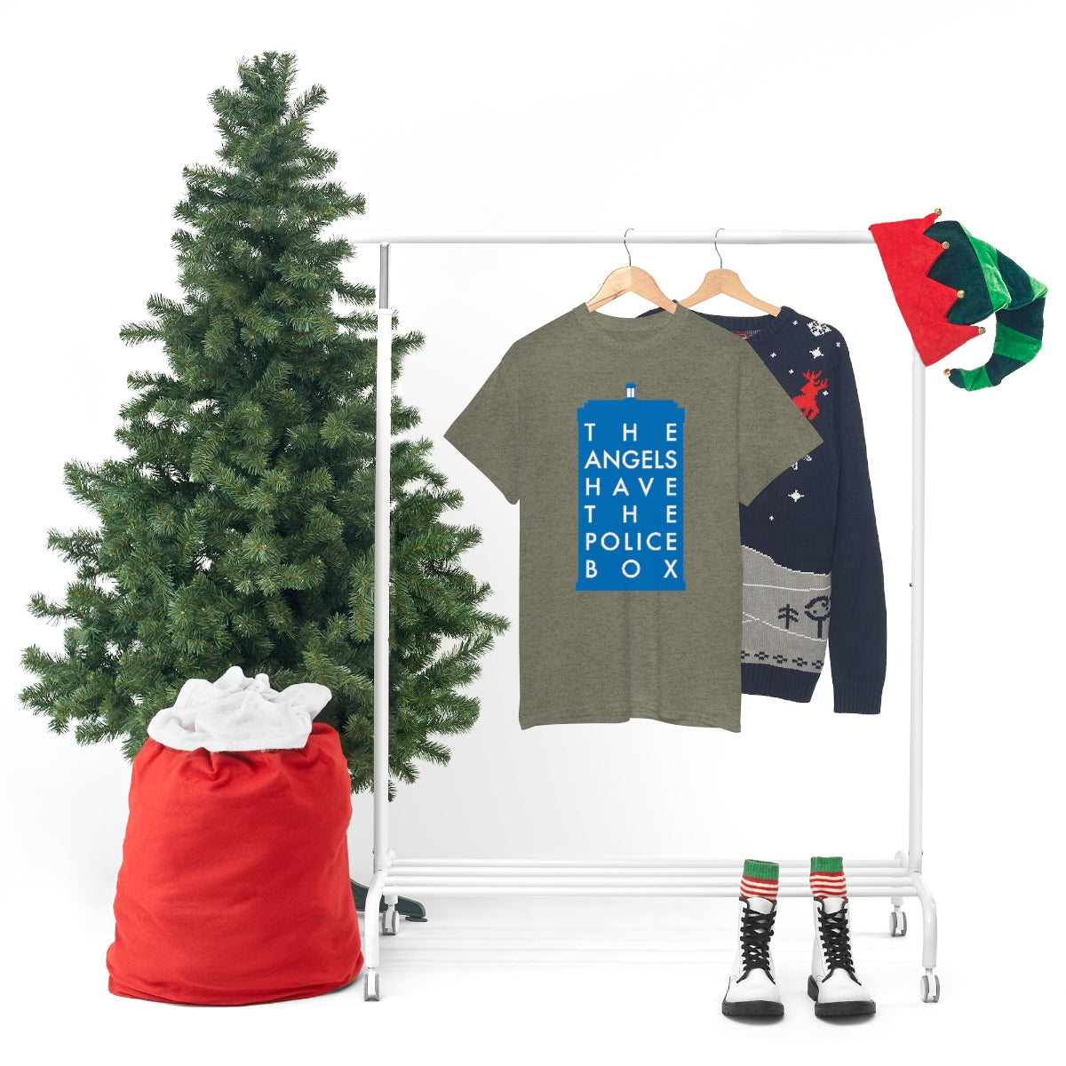 The Angels Have the Police Box Tee