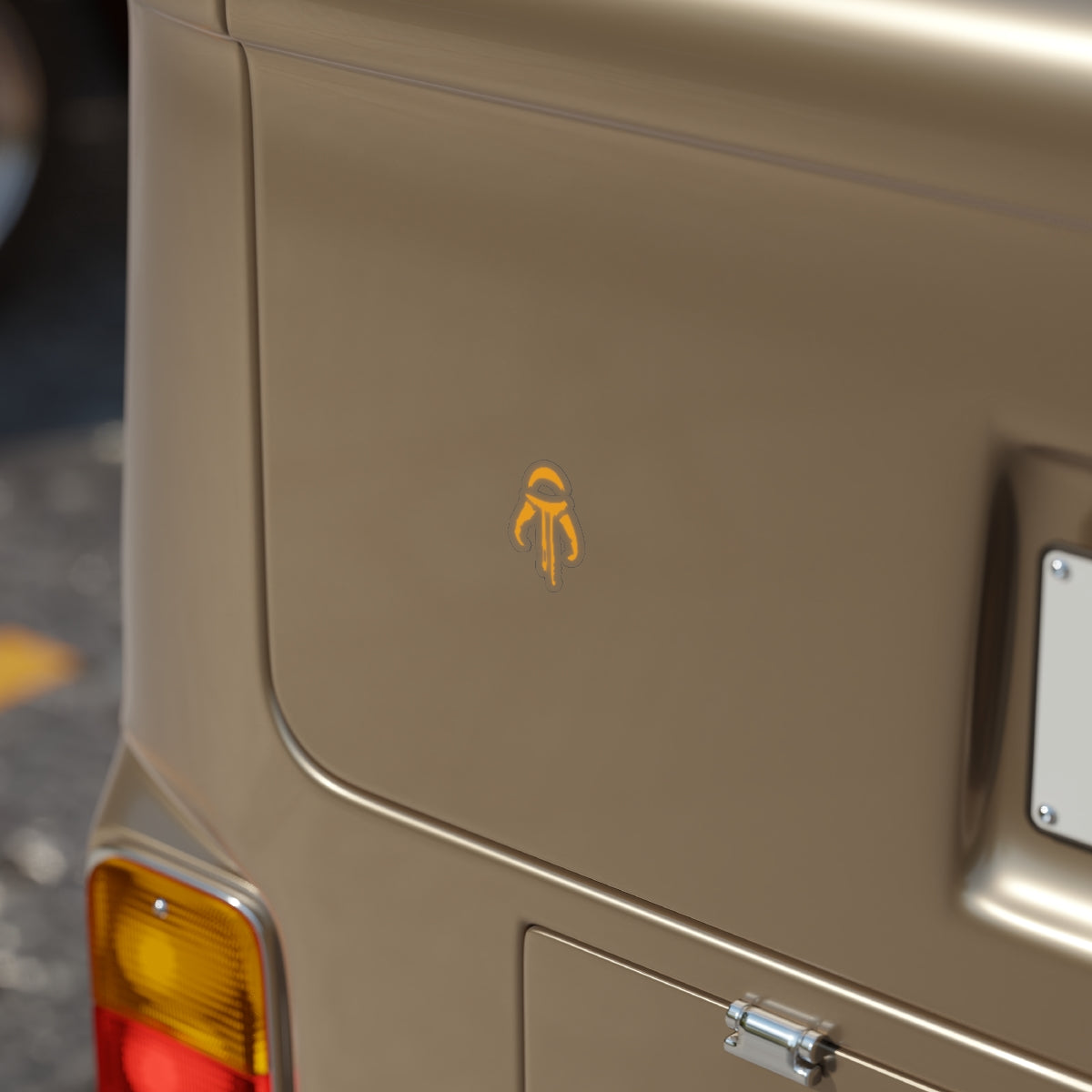 MD - Secret Location Transparent Outdoor Stickers